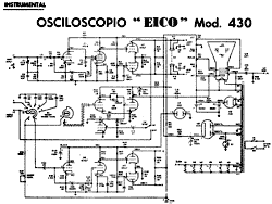 EICO 430 - Osciloscopio